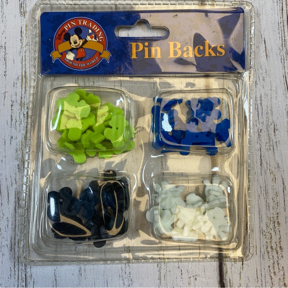 NEW Disney Parks Trading Pin Backs Multipack Sorcerer Hat Glove Goofy Hat Ears